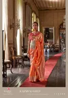 Karnival Gold By Rajtex Silk Two Tone Hnadloom Weaving Silk Saree Wholesale Online